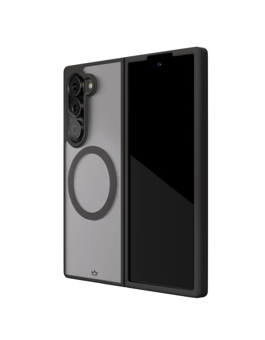 Чехол защитный VLP Moon Case с MagSafe для Samsung Z Fold 6, черный