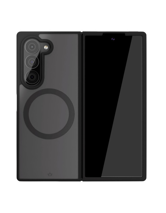 Чехол защитный VLP Moon Case с MagSafe для Samsung Z Fold 6, черный