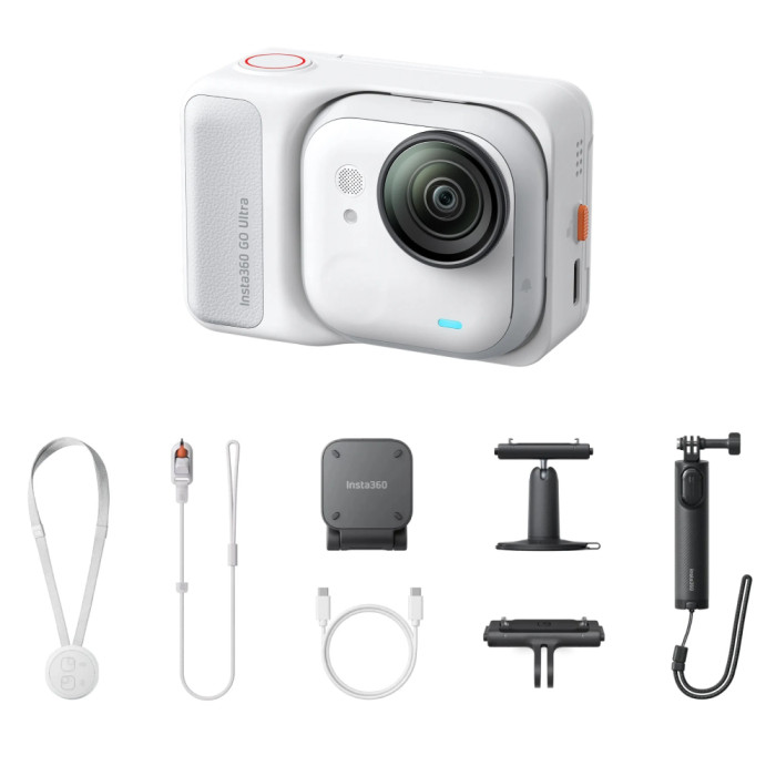Экшн-камера Insta360 GO Ultra Creator bundle Белый (White)