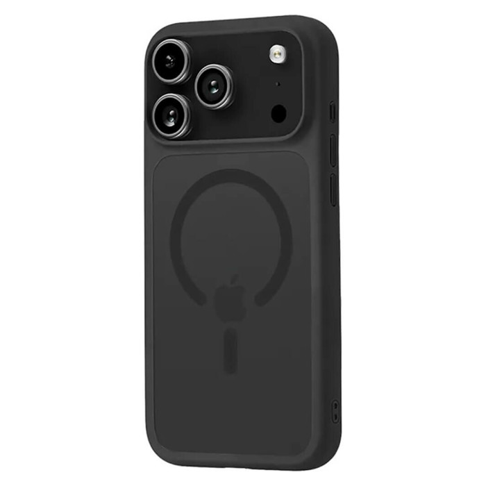 Чехол защитный uBear Shade Case для iPhone 17 Pro Max, MagSafe, черный