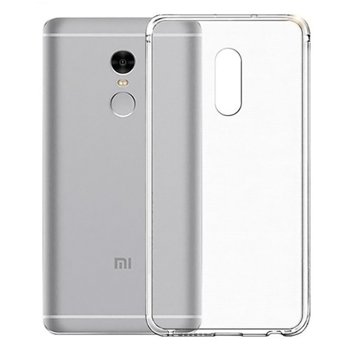 Чехол-накладка силиконовая для Xiaomi Redmi 4 Прозрачный | Фото 2 из 2
