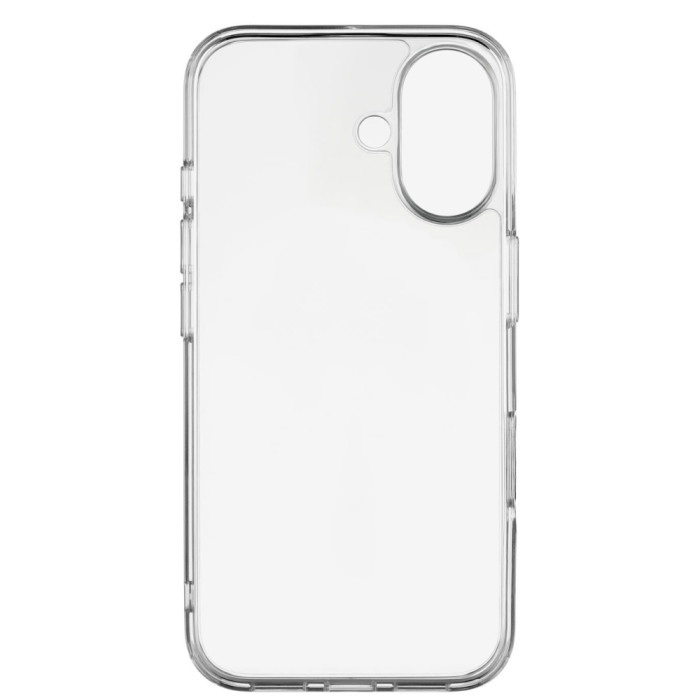 Чехол защитный uBear Real Case для iPhone 16, усиленный, прозрачный