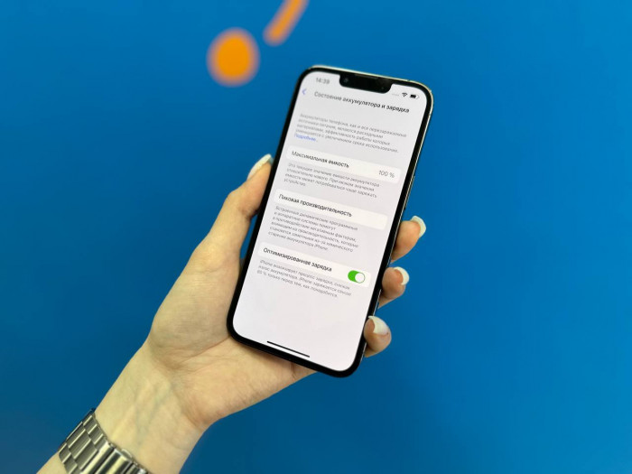 Б/у Смартфон Apple iPhone 13 Pro 128GB Зеленый | Фото 4 из 6