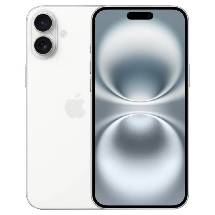 Смартфон Apple iPhone 16 128GB Белый (White) nano SIM + eSIM (Без RuStore)