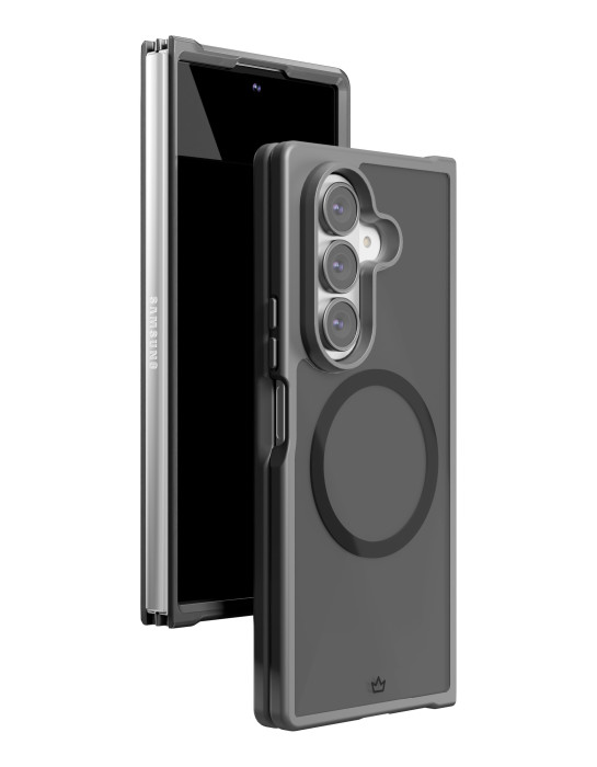 Чехол защитный VLP Moon Case с MagSafe для Samsung Z Fold 7, черный