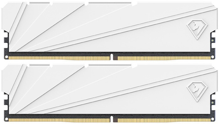 Оперативная память 32Gb DDR4 3200MHz Netac Shadow S White (NTSSD4P32DP-32W) (2x16Gb KIT)