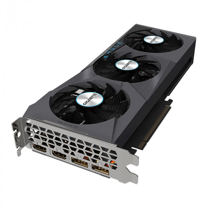 Видеокарта GIGABYTE Radeon RX 6700 XT 12GB EAGLE (GV-R67XTEAGLE-12GD) | Фото 3 из 6