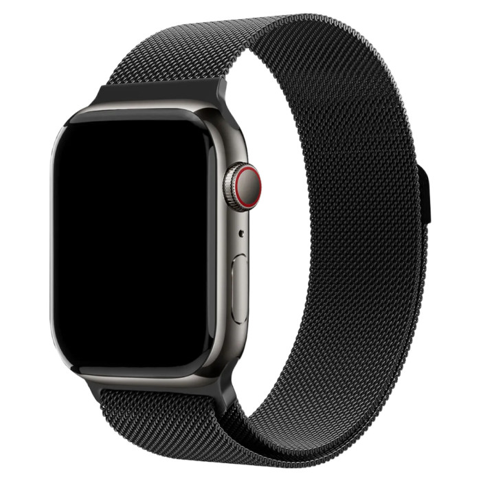 Ремешок uBear Spark для Apple Watch S/M (38, 40, 41 мм), стальной, черный