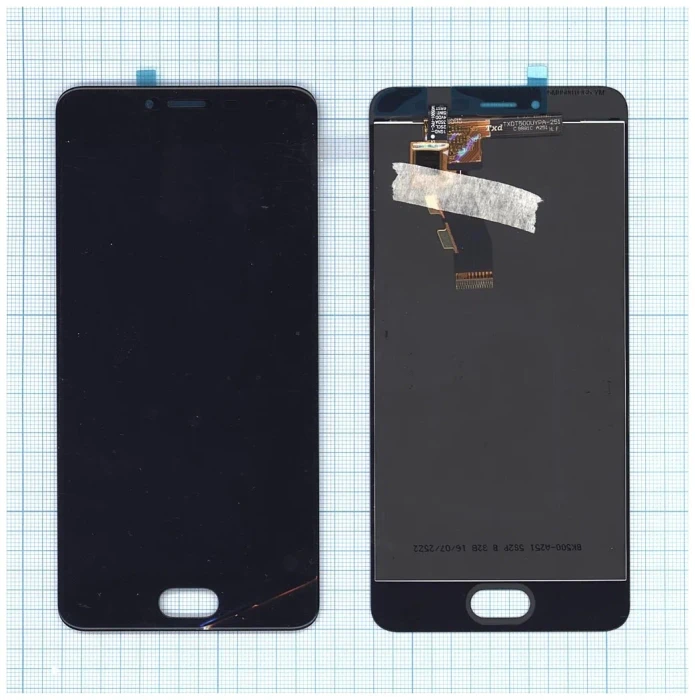 Модуль Meizu m3s черный