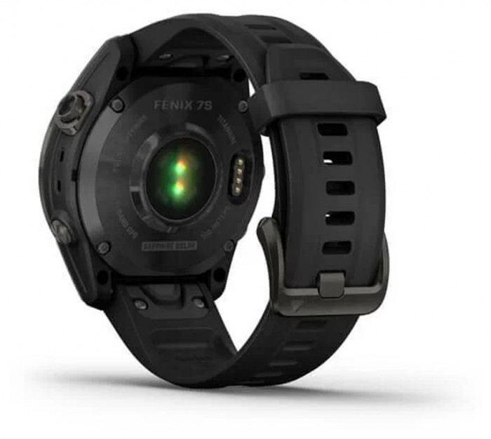 Умные часы Garmin Fenix 7S Carbon Sapphire Solar (010-02539-24)