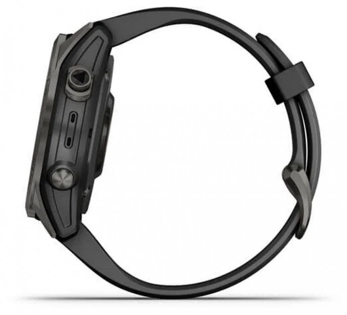 Умные часы Garmin Fenix 7S Carbon Sapphire Solar (010-02539-24)