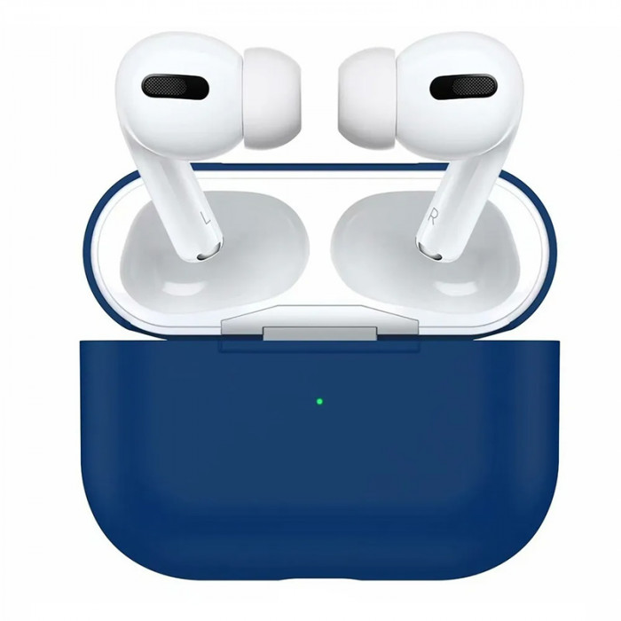Чехол Silicone Case Protection на AirPods Pro 2 Темно-синий | Фото 1 из 2