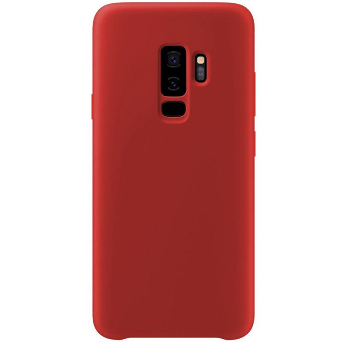 Чехол-накладка Silicone Cover для Samsung Galaxy S9 Красный | Фото 3 из 3