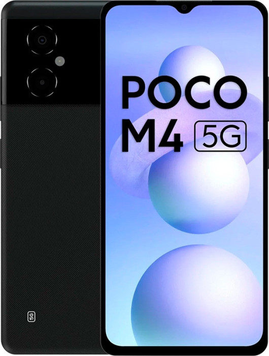 Смартфон Poco M4 5G 6/128GB Черный | Фото 4 из 4