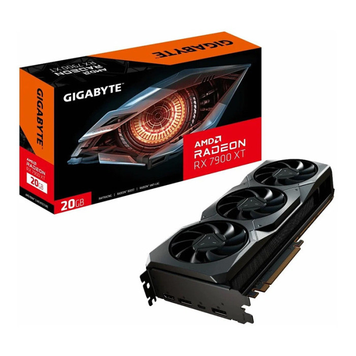 Видеокарта AMD Radeon RX 7900 XT Gigabyte 24Gb (GV-R79XT-20GC-B)