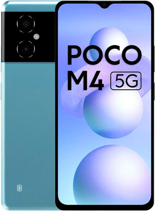 Смартфон Poco M4 5G 6/128GB Синий (Blue) | Фото 4 из 4