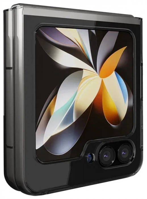 Чехол защитный VLP Crystal Case для Samsung Z flip 5 прозрачный | Фото 2 из 7