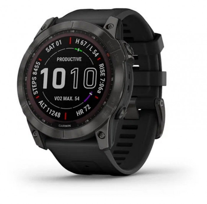 Умные часы Fenix 7X Sapphire Solar Carbon (010-02541-11) | Фото 1 из 7