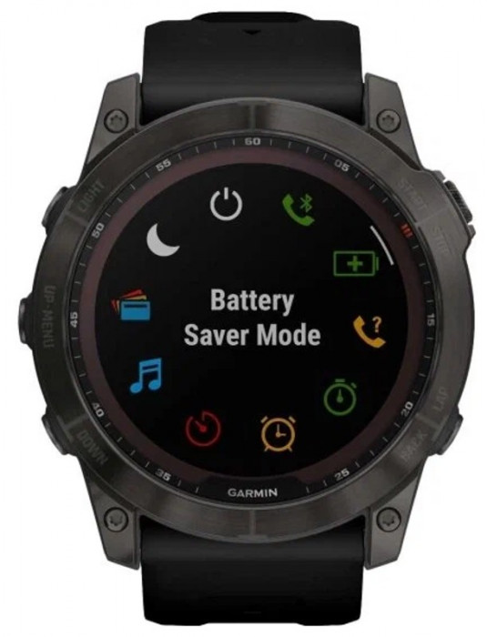 Умные часы Fenix 7X Sapphire Solar Carbon (010-02541-11) | Фото 2 из 7