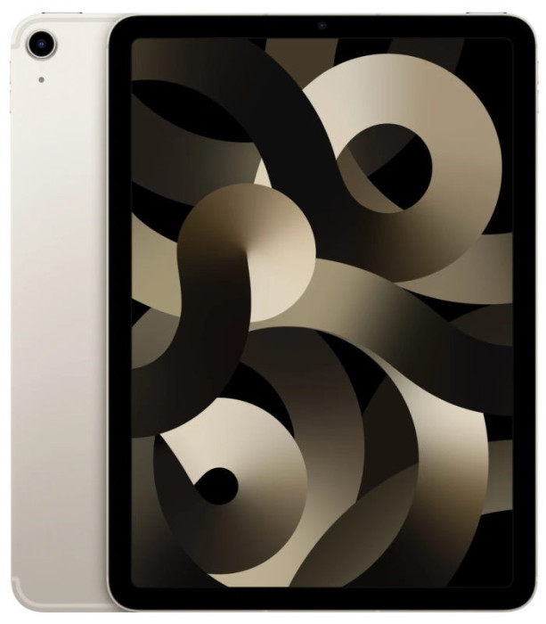 Планшет Apple iPad Air (2022) 64GB Wi-Fi + Cellular Starlight | Фото 4 из 4
