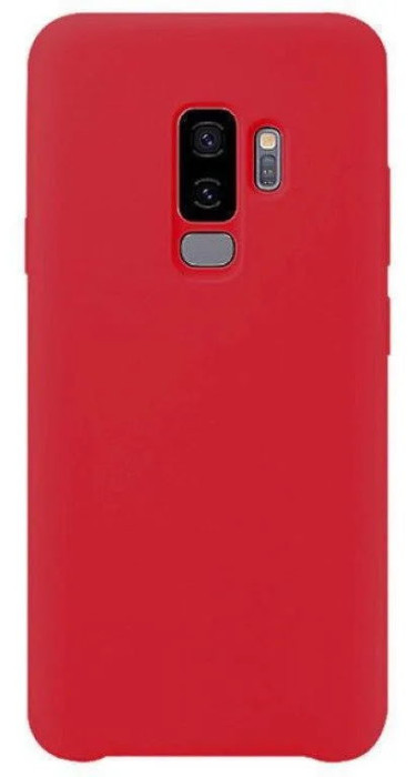 Чехол-накладка Silicone Cover для Samsung Galaxy S9+ Красный | Фото 2 из 2