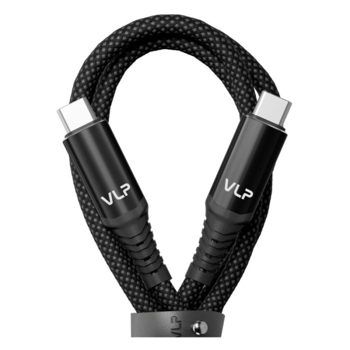 Кабель VLP Thunder Cable USB C - USB C, 1м, черный | Фото 2 из 7