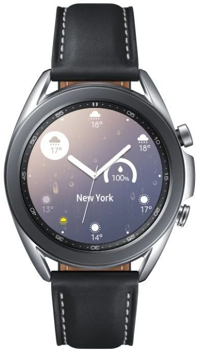 Умные часы Samsung Galaxy Watch3 41 мм Серебристый/черный | Фото 4 из 4