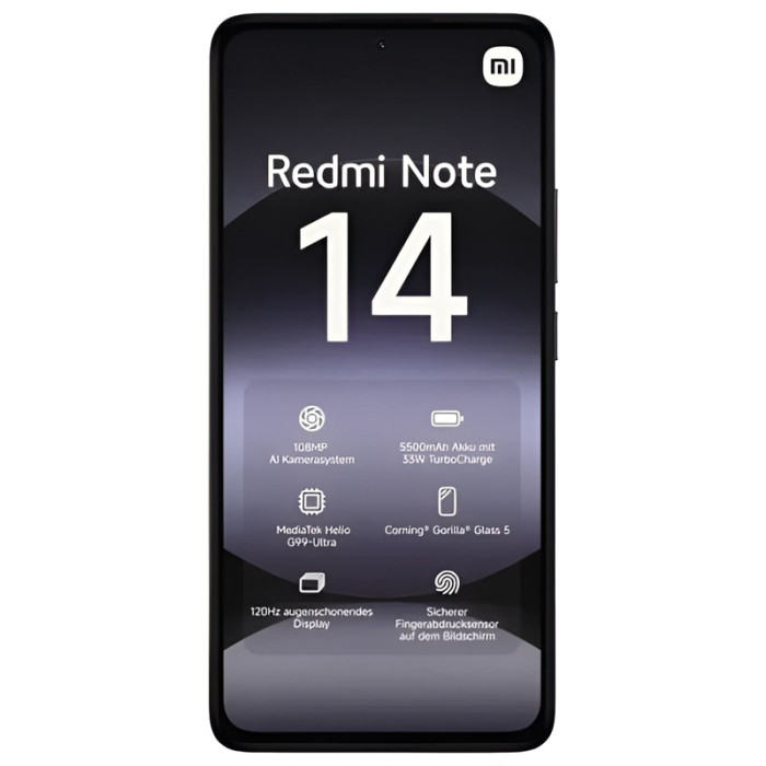 Смартфон Xiaomi Redmi Note 14 NFC 8/128GB Черный (Black) | Фото 3 из 3