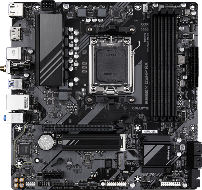 Материнская плата Gigabyte B650M D3HP AX