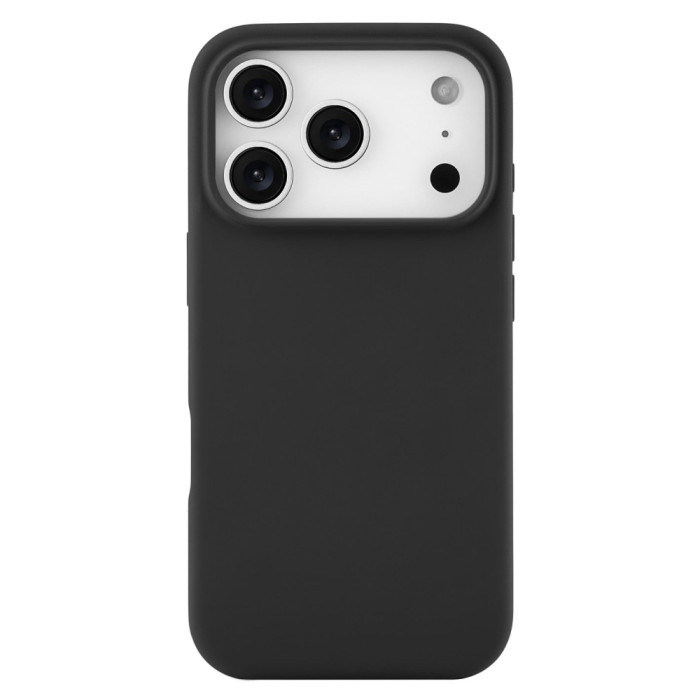 Чехол защитный uBear Touch Mag Case для iPhone 17 Pro Max, MagSafe совместимый, силикон, софт-тач, черный