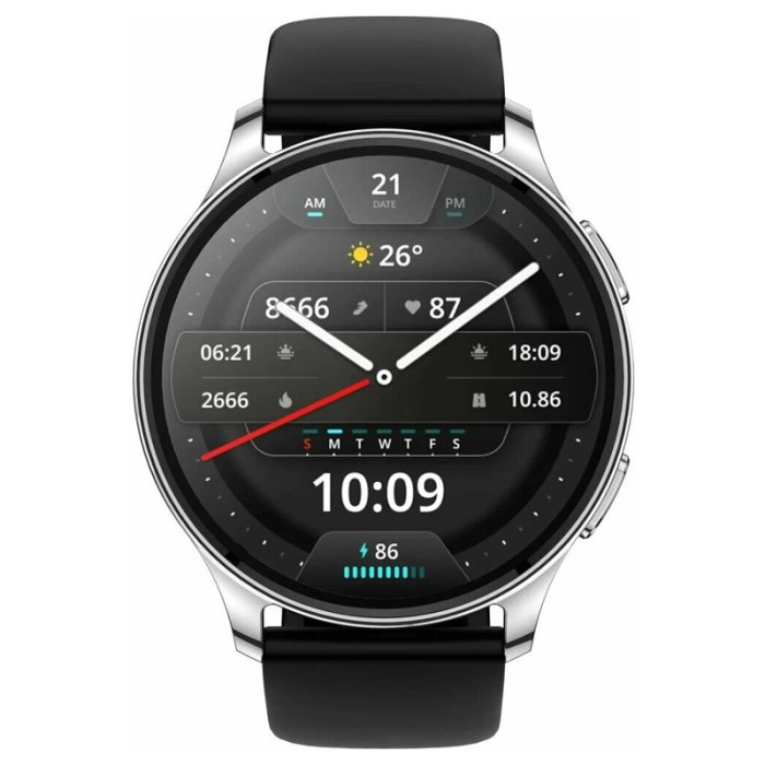 Умные часы Amazfit Pop 3R Серебро (Metallic Silver) | Фото 2 из 2
