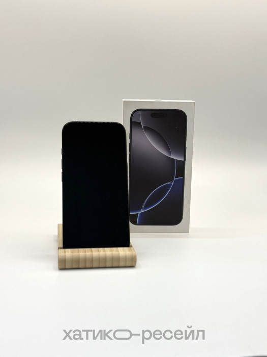 Б/у Смартфон Apple iPhone 16 Pro 128GB Черный (Black Titanium) DualSim | Фото 2 из 5
