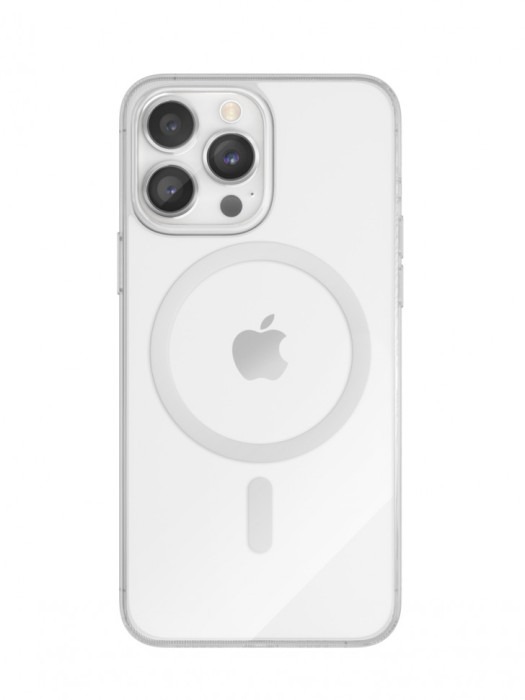 Чехол защитный VLP Crystal case с MagSafe для iPhone 14 Pro прозрачный | Фото 4 из 4