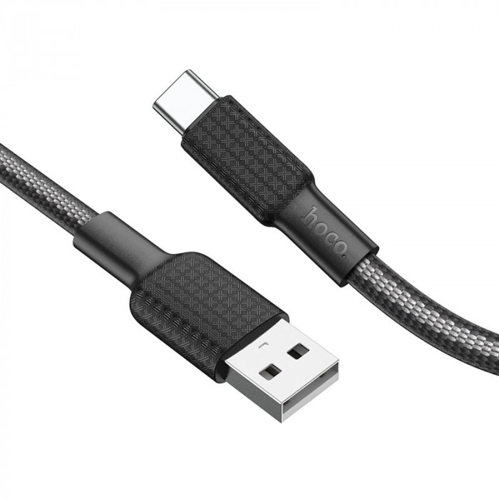 Кабель HOCO X69 Anti-Winding Type-C на USB Type A