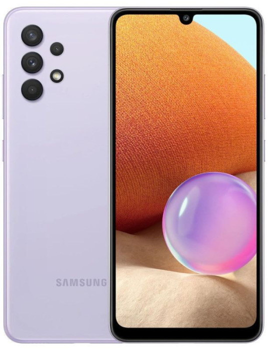 Смартфон Samsung Galaxy A32 4/64GB Фиолетовый (Purple) EAC | Фото 5 из 5