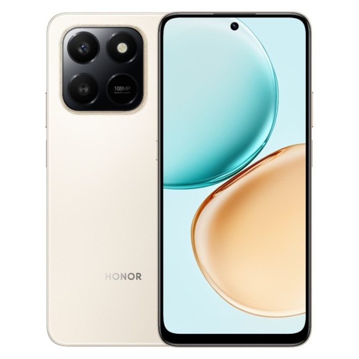 Смартфон Honor X7d 8/128GB Золотой (Desert Gold)