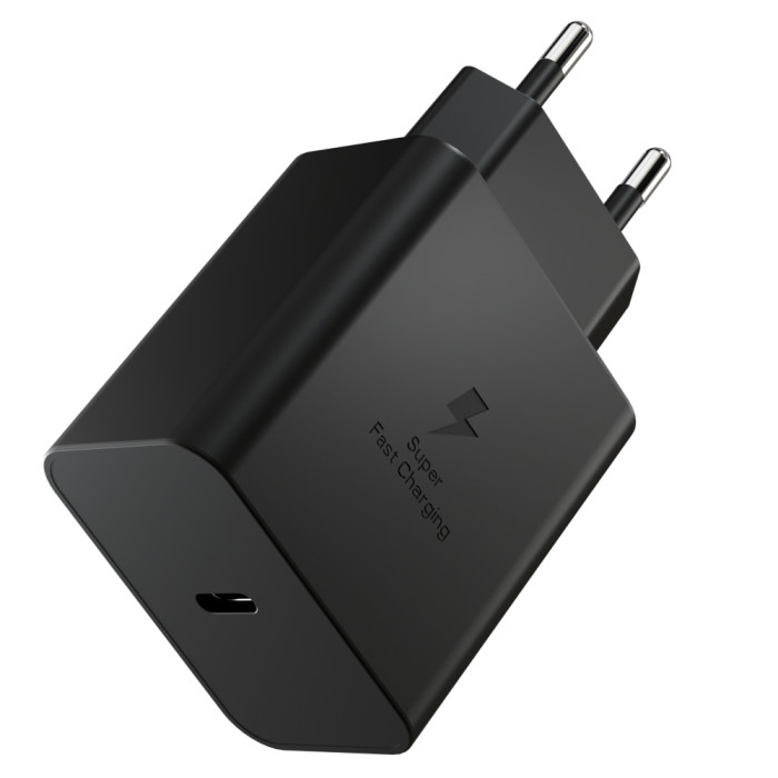 Сетевое зарядное устройство VLP Super Fast Charger 45Вт USB-C, PD, PPS, черный