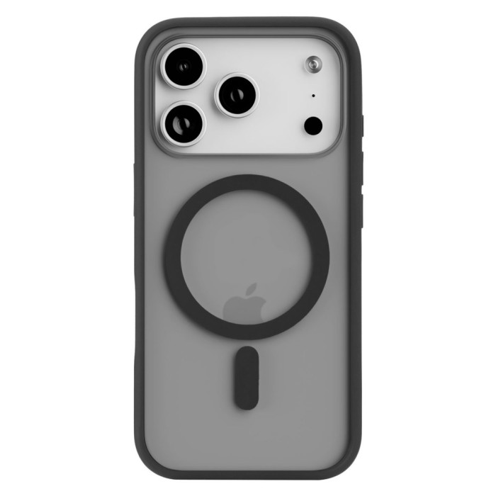 Чехол защитный uBear Cloud Mag Case для iPhone 17 Pro Max, MagSafe совместимый, усиленный, силк-тач, черный
