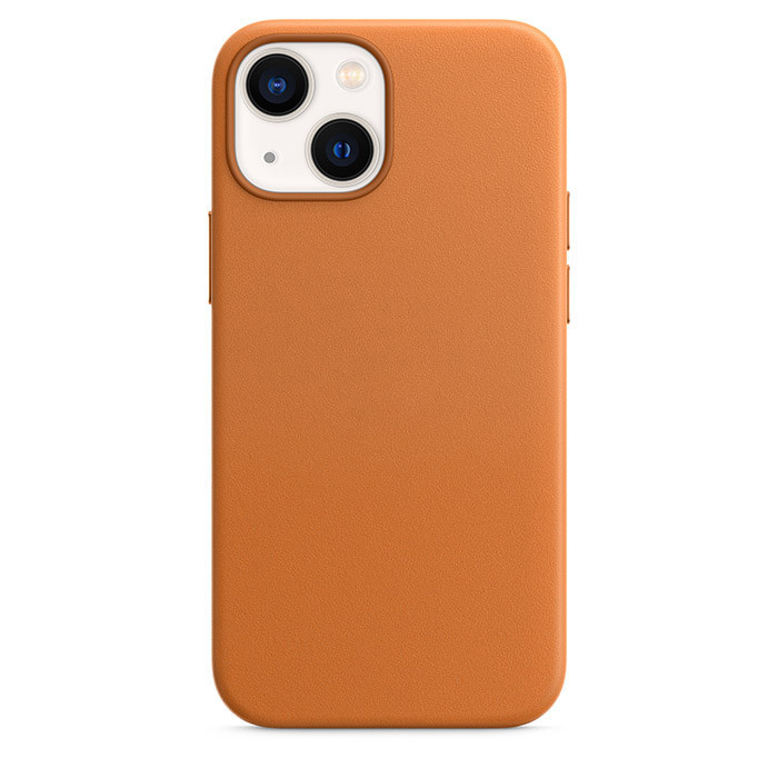 Чехол Leather Case MagSafe для iPhone 13 mini Коричневый | Фото 3 из 3