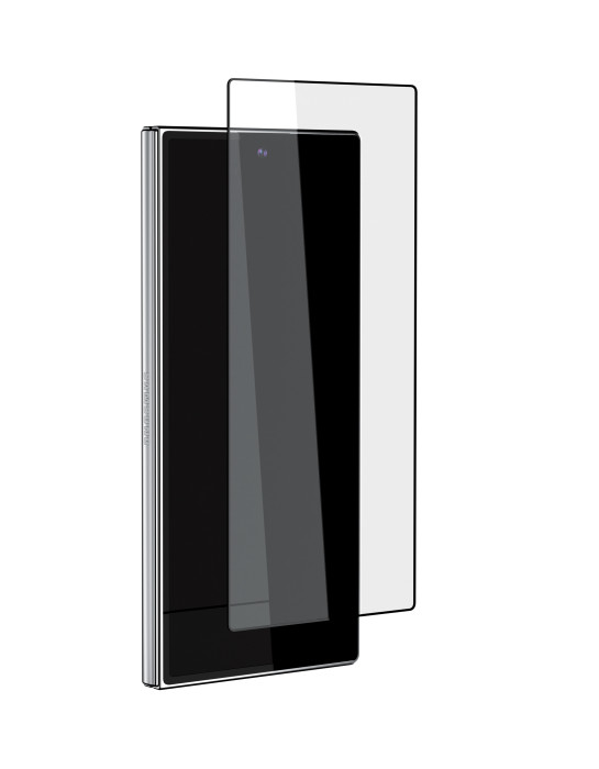 Стекло защитное 2.5D VLP Premium Shield для Samsung Z Fold 7 с черной рамкой