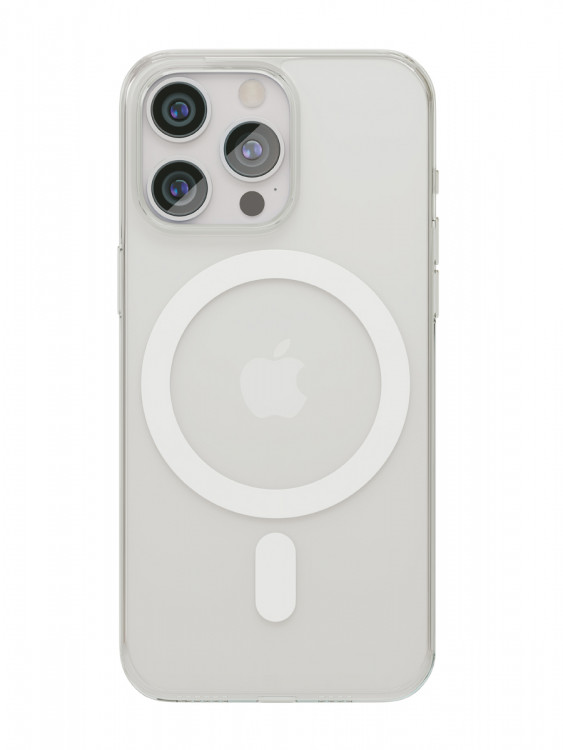 Чехол защитный VLP Diamond Case с MagSafe для iPhone 15 Pro прозрачный