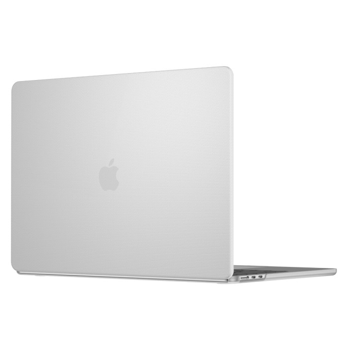 Чехол защитный uBear Grain Case для MacBook Air 13" (M2 | M3), прозрачный