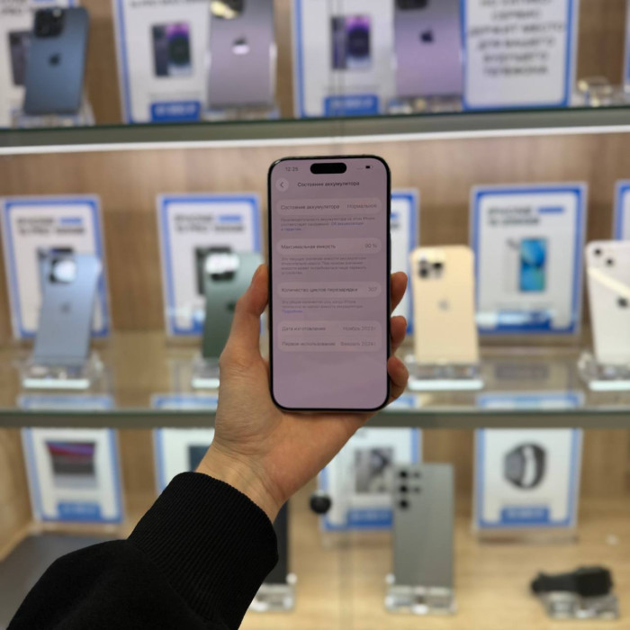 Б/У iPhone 15 Pro 128GB (Natural Titanium) | Фото 4 из 5