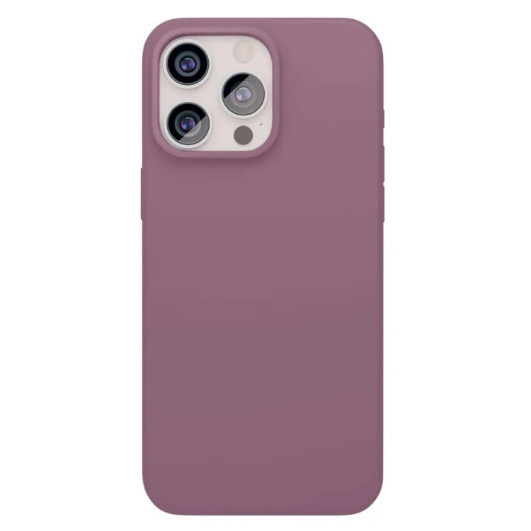 Чехол защитный VLP Aster Case с MagSafe для iPhone 15 Pro, пудровый