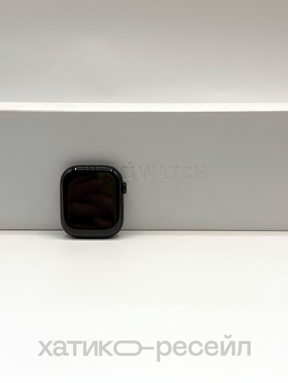 Б/у Умные часы Apple Watch Series 11 46mm Jet Black Aluminum Case with Black Sport Band