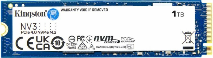 Накопитель SSD 1Tb Kingston NV3 (SNV3S/1000G)