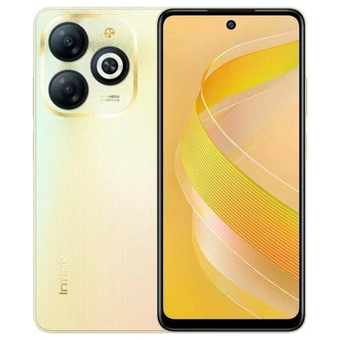 Смартфон Infinix Smart 8 4/128GB Золотой EAC | Фото 4 из 4
