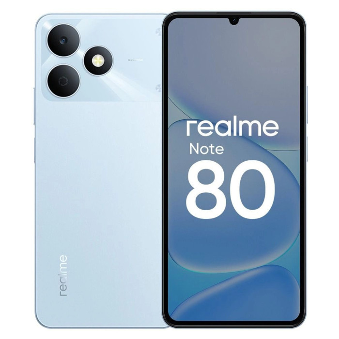 Смартфон Realme Note 80 4/128GB Голубой (Glacier Blue)