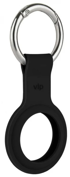 Чехол защитный VLP Silicone Case для AirTag Черный | Фото 1 из 1