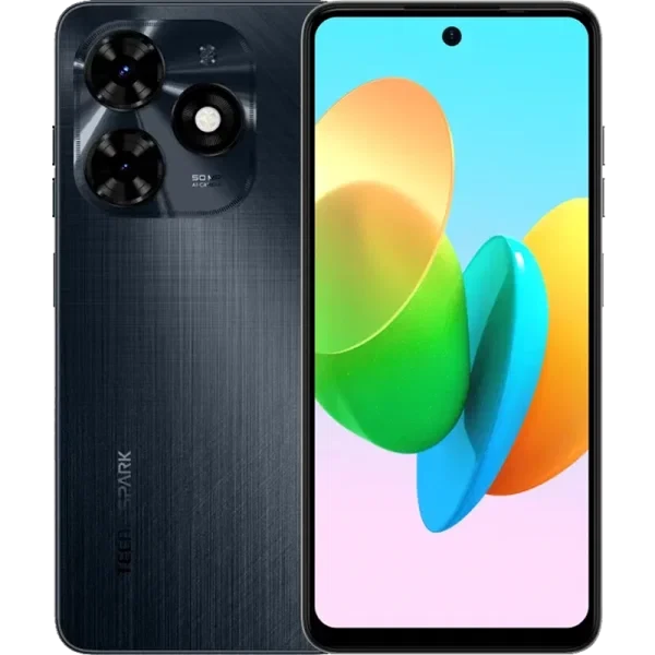 Смартфон Tecno Spark 20C 4/256GB Черный (Gravity Black) EAC | Фото 1 из 5